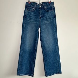 Medium Wash AYR “The Secret Sauce” Wide Leg Blue Jeans